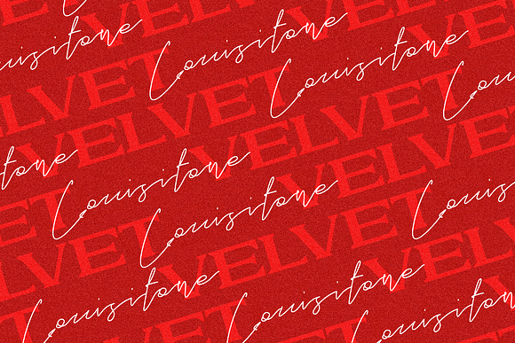 INTRO SALE 50%OFF | VELVET LOUSITONE in Script Fonts - product preview 5