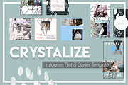 Crystalize Instagram Template