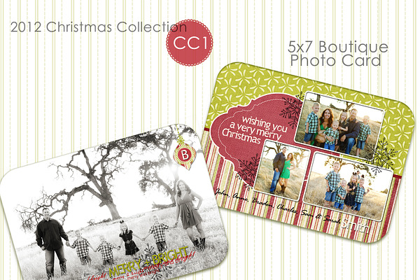 Christmas Photo Card Collection CC-1