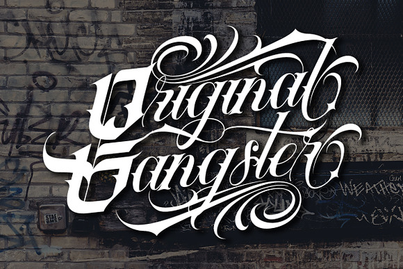 Tribal Font in Blackletter Fonts - product preview 1