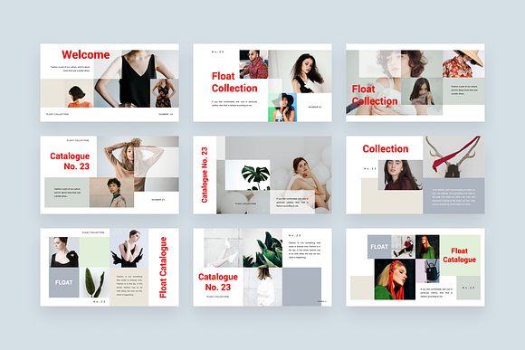 Float Branding Keynote Template in Keynote Templates - product preview 1