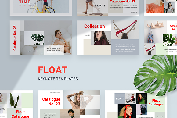 Float Branding Keynote Template in Keynote Templates - product preview 4