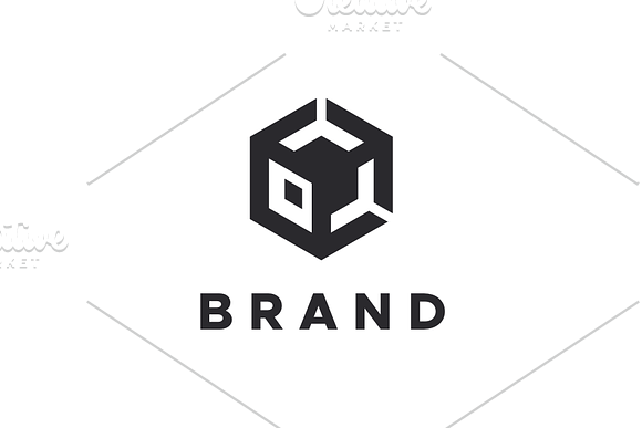 Hexagon Arrow Logo in Logo Templates - product preview 2