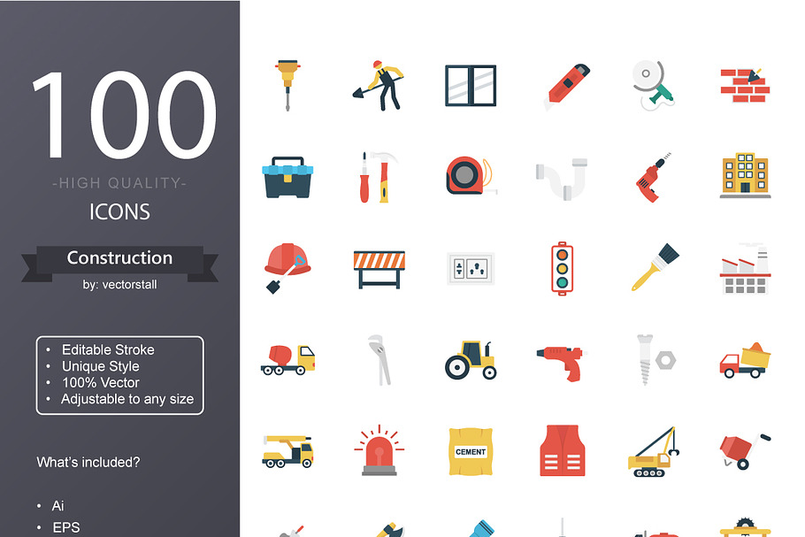 Industrial & Construction in Icons - product preview 8