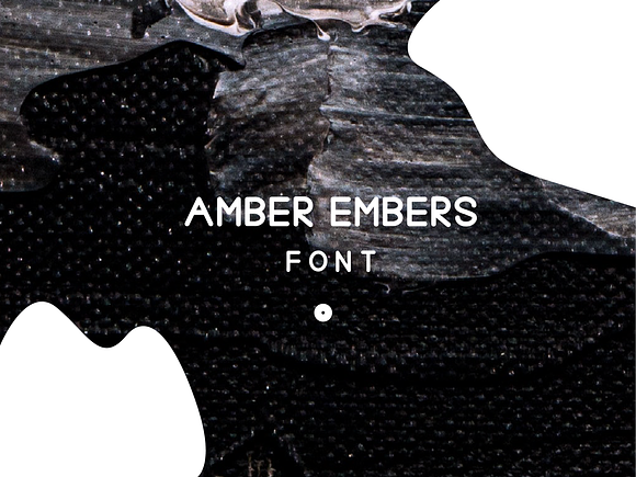 AMBER EMBERS - Font in Sans-Serif Fonts - product preview 2