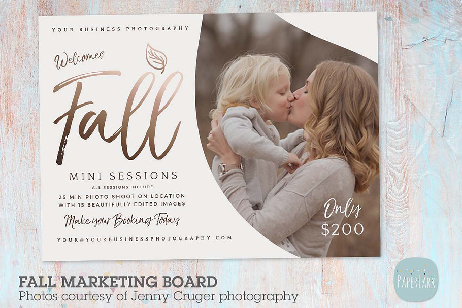 IW032 Fall Marketing Board in Flyer Templates - product preview 8