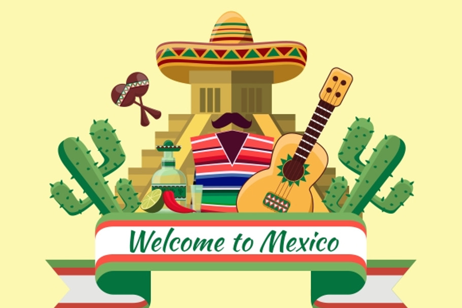 Welcome to mexico poster in Graphics - product preview 8