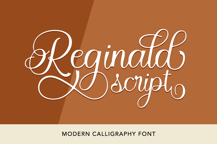 Reginald Script in Script Fonts - product preview 8