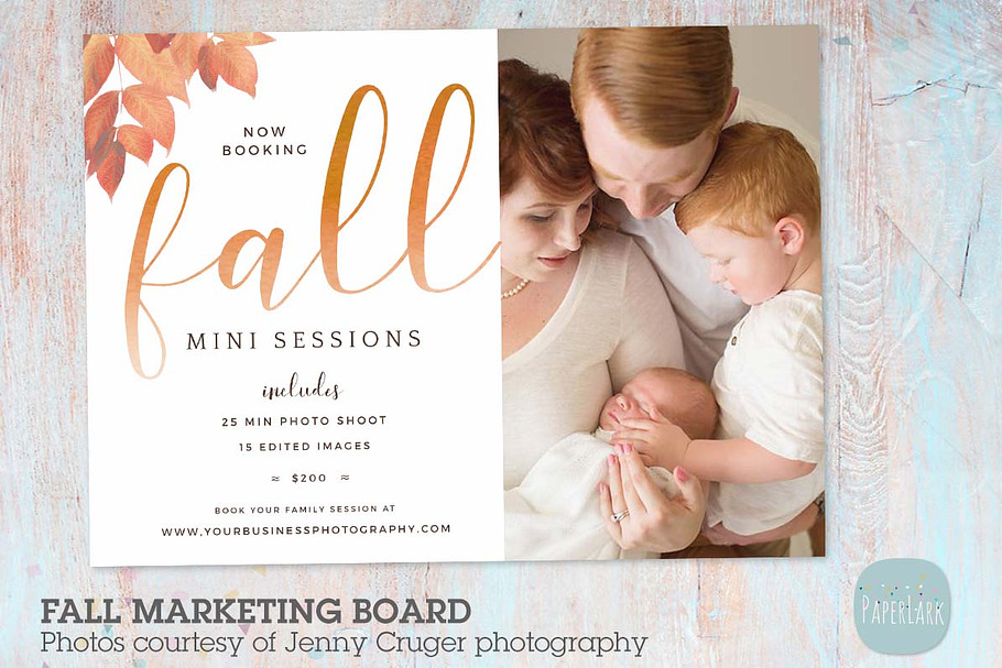IW033 Fall Marketing Board in Flyer Templates - product preview 8