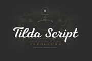 Tilda Script — stylish font family