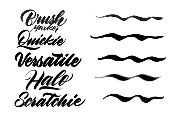 Procreate Lettering Brush Pack 1 in Add-Ons - product preview 1