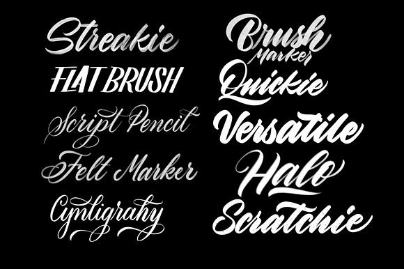 Procreate Lettering Brush Pack 1 in Add-Ons - product preview 3