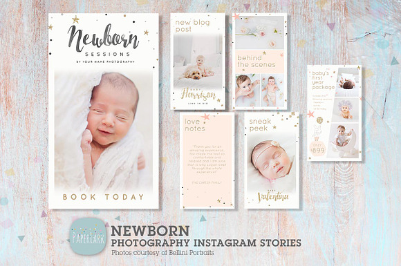 SM009 Instagram Story Newborn in Instagram Templates - product preview 1