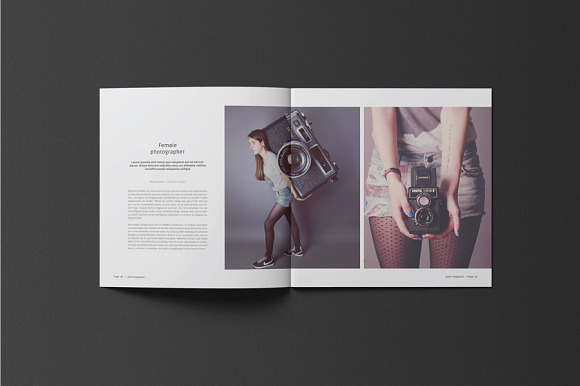 Square Gleih Magazine in Magazine Templates - product preview 5