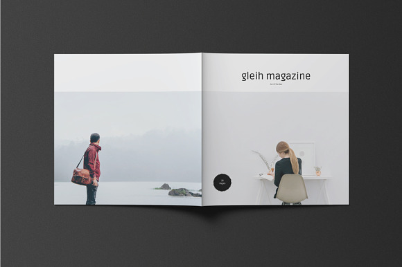 Square Gleih Magazine in Magazine Templates - product preview 14