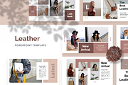 Leather Creative PowerPoint Template
