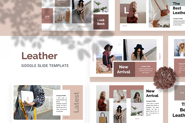 Leather Creativ GoogleSlide Template