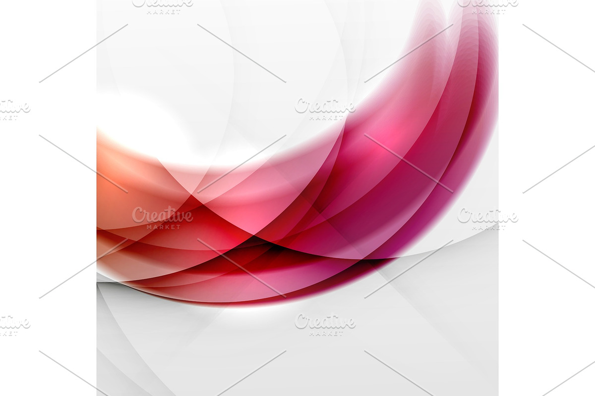 Wave color transparent background in Textures - product preview 8