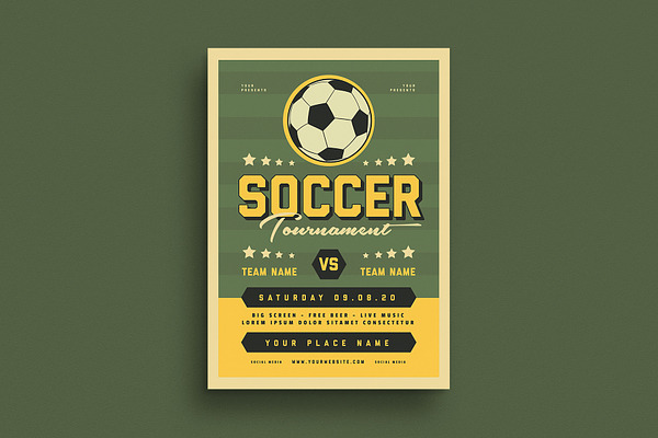 Soccer Tournament Event Flyer