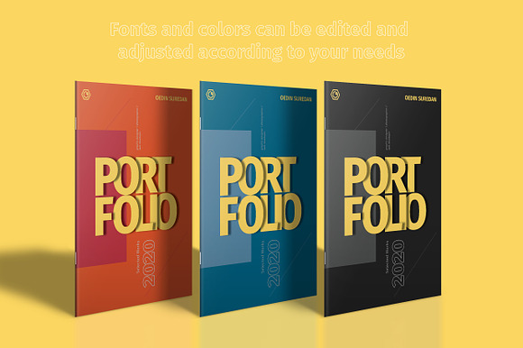 Oedin Personal Portfolio in Brochure Templates - product preview 11