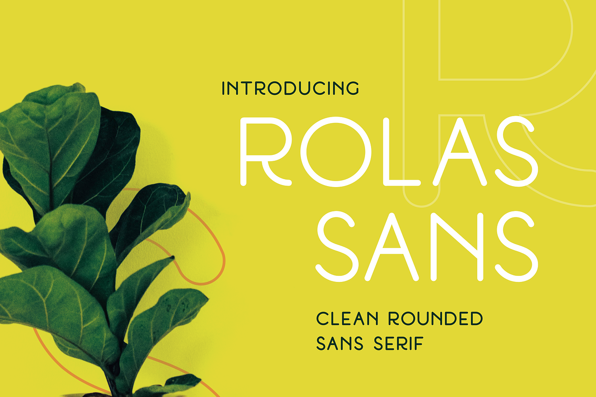 Rolas Sans - Display Font in Sans-Serif Fonts - product preview 8