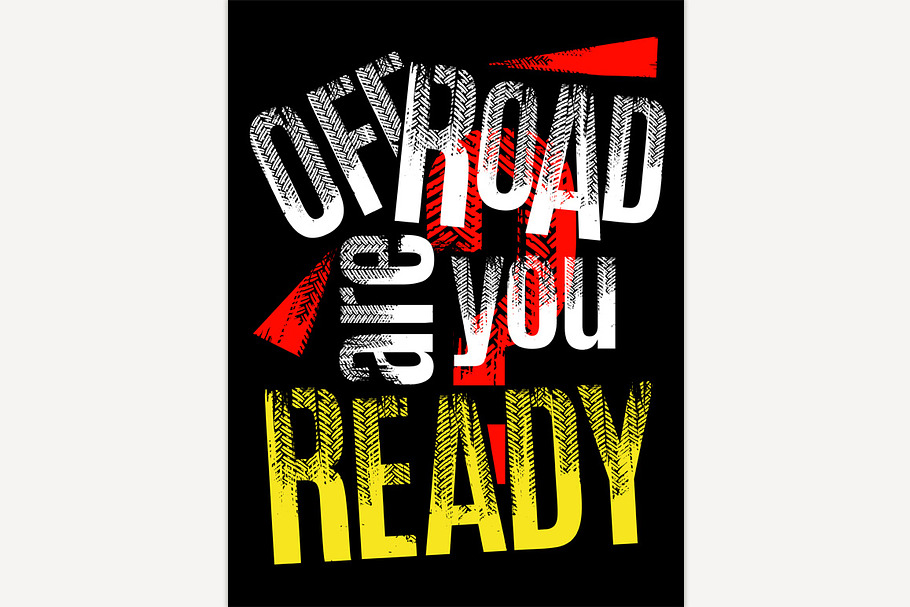Offroad. Are you ready.