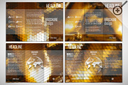 Tri-fold brochure design templates