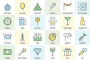 125+ Party and Celebration Icons