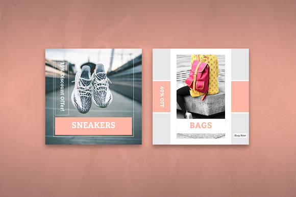 Creative Social Banner Design in Instagram Templates - product preview 1
