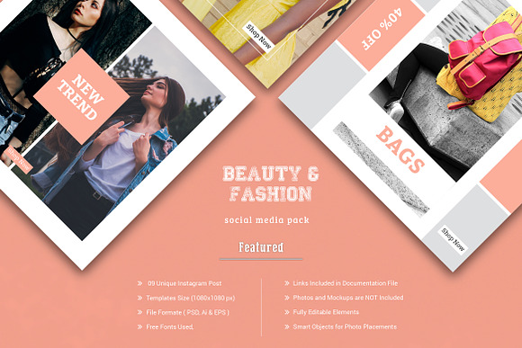Creative Social Banner Design in Instagram Templates - product preview 2