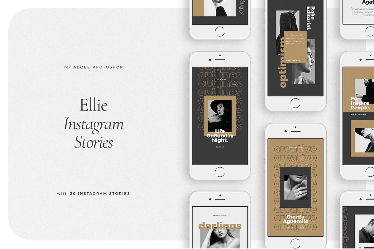 ELLIE Instagram Stories in Instagram Templates - product preview 8