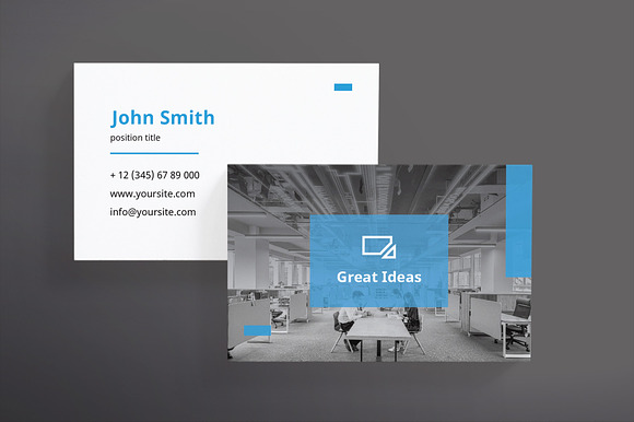 Marketing Firm Business Card in Business Card Templates - product preview 1