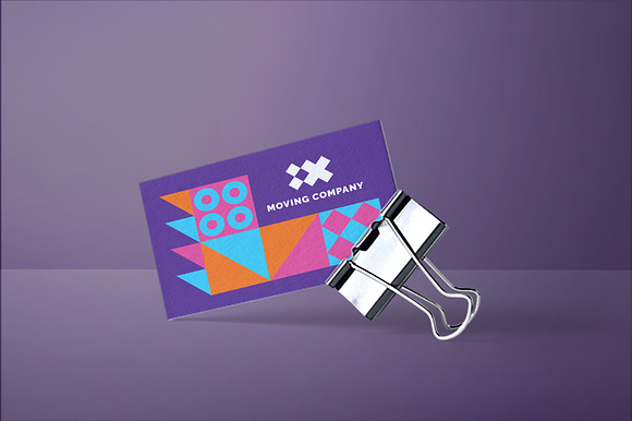 Moving Company Business Card in Business Card Templates - product preview 2