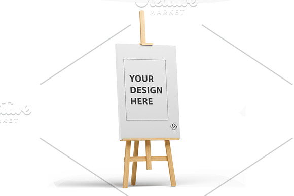 Easel Mockup Pack in Branding Mockups - product preview 5