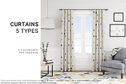 5 Types of Curtains, Rug & Blanket