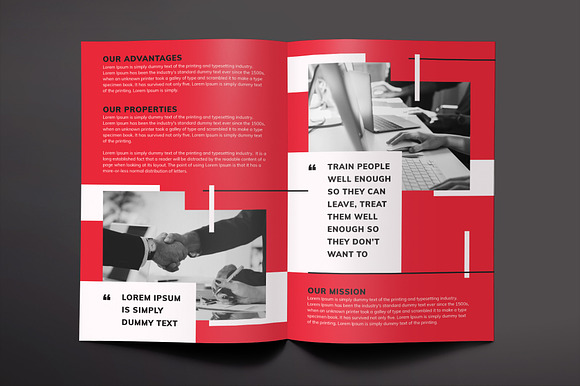 Recruitment Firm Brochure Bifold in Brochure Templates - product preview 2