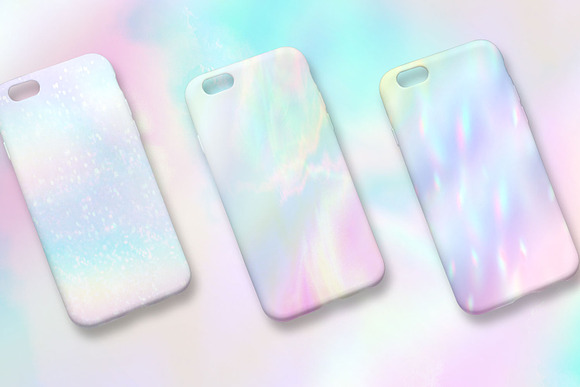 40 Iridescent Soft Pastel Textures in Textures - product preview 3