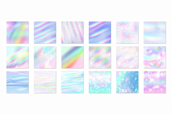 40 Iridescent Soft Pastel Textures in Textures - product preview 8
