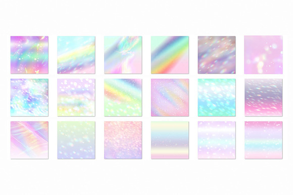 40 Iridescent Soft Pastel Textures in Textures - product preview 9