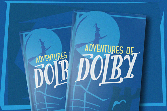 The Dolby Font in Display Fonts - product preview 3