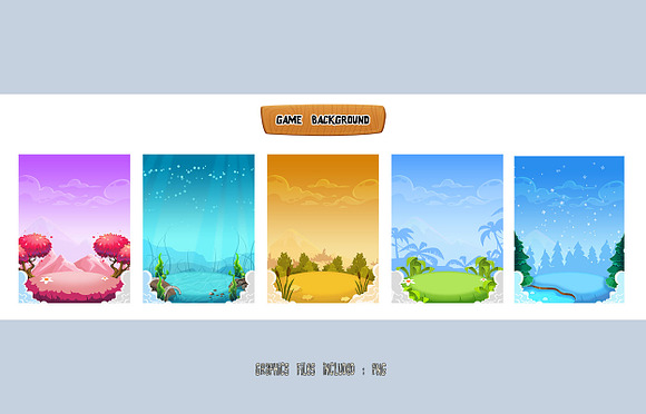 2D Game backgrounds in Illustrations - product preview 2