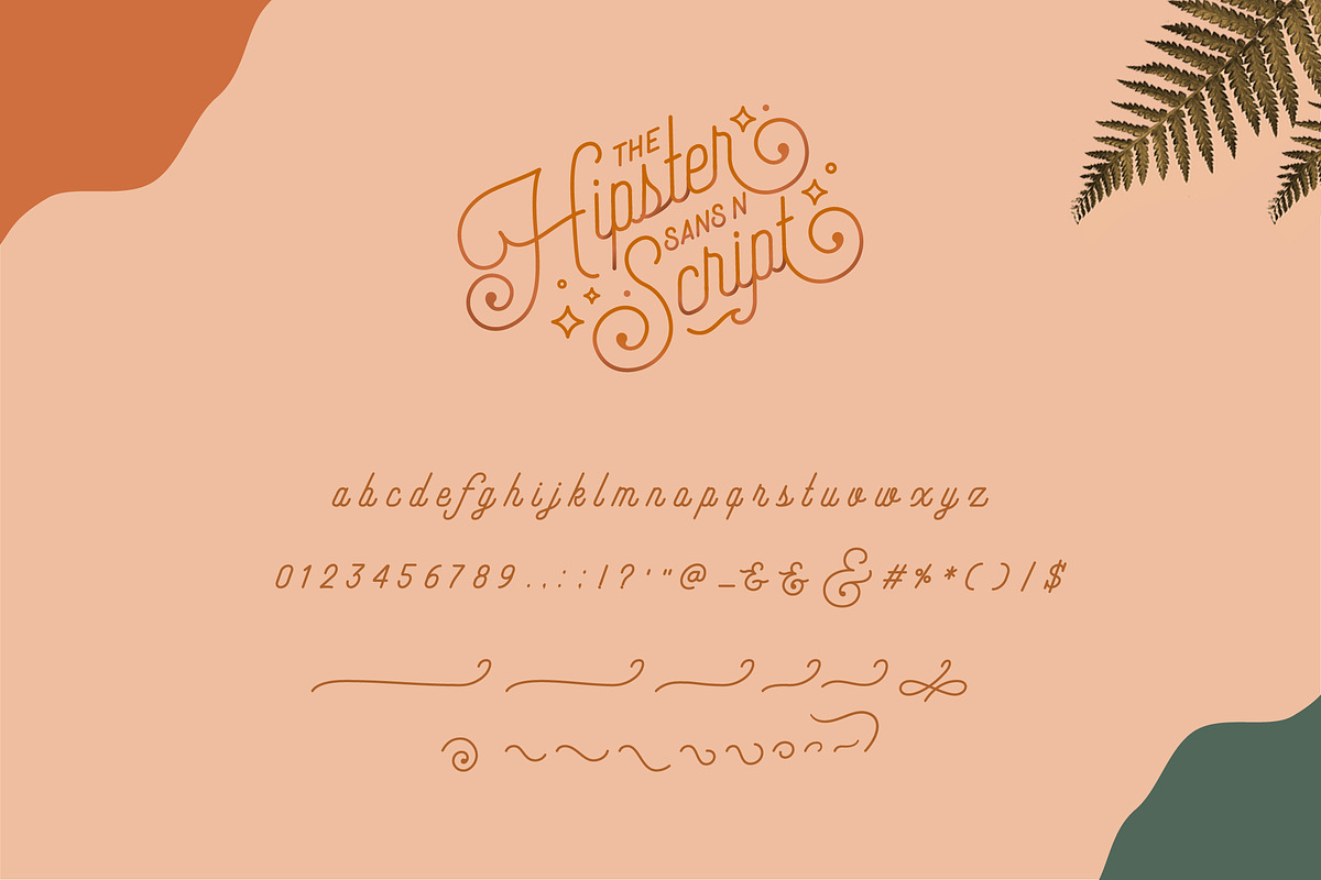 Hipster Style - Stylish Font Duo in Hipster Fonts - product preview 9