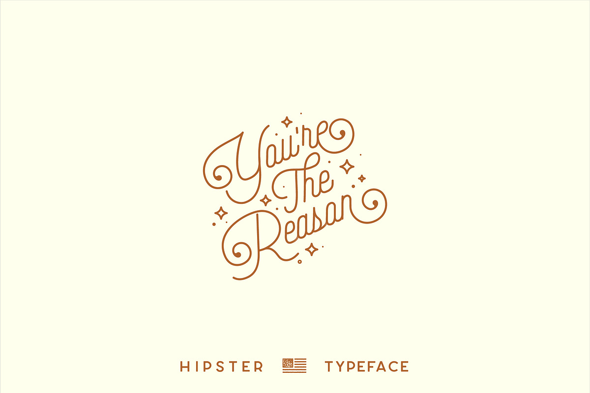 Hipster Style - Stylish Font Duo in Hipster Fonts - product preview 4