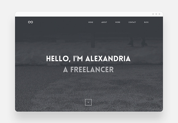 Alexandria - Portfolio HTML Template in HTML/CSS Themes - product preview 4