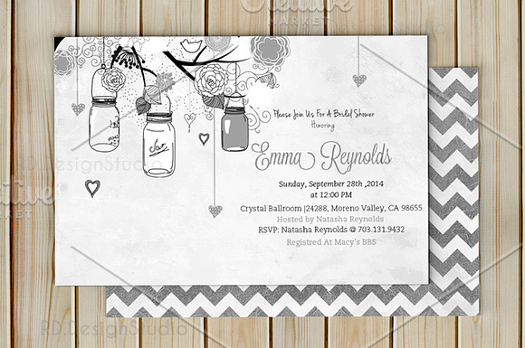 4x6 inches Invitation Card Mockup in Print Mockups - product preview 2