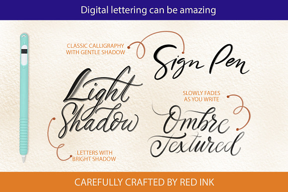 Better Letter. Procreate Set. in Add-Ons - product preview 6