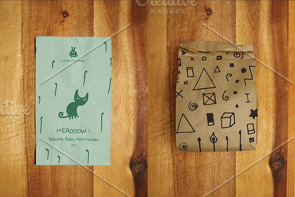4 Paper Bag Mockups in Branding Mockups - product preview 1