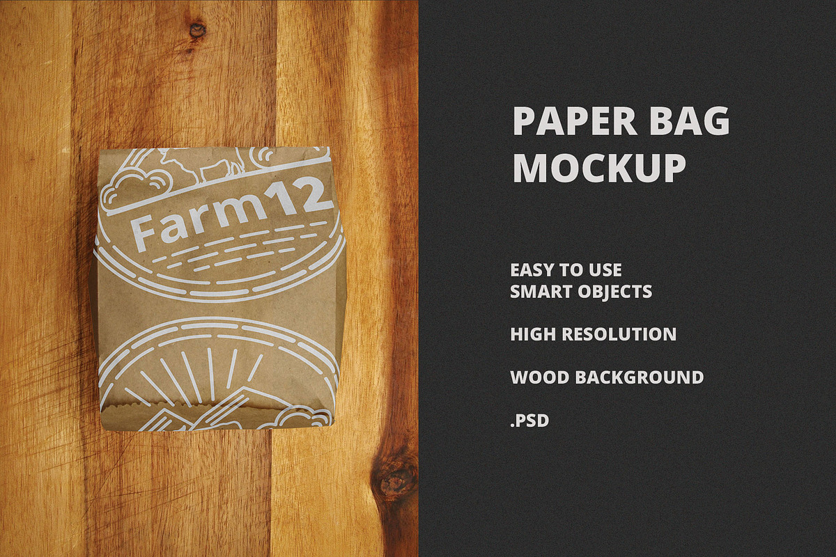 Paper Bag Mockup in Product Mockups - product preview 8