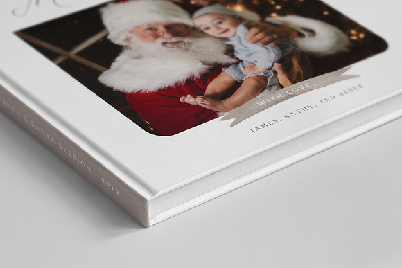 Christmas Photo Book Template in Stationery Templates - product preview 1