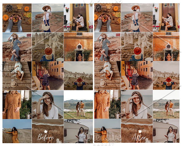 10  LIGHTROOM PRESETS AUTUMN in Add-Ons - product preview 4